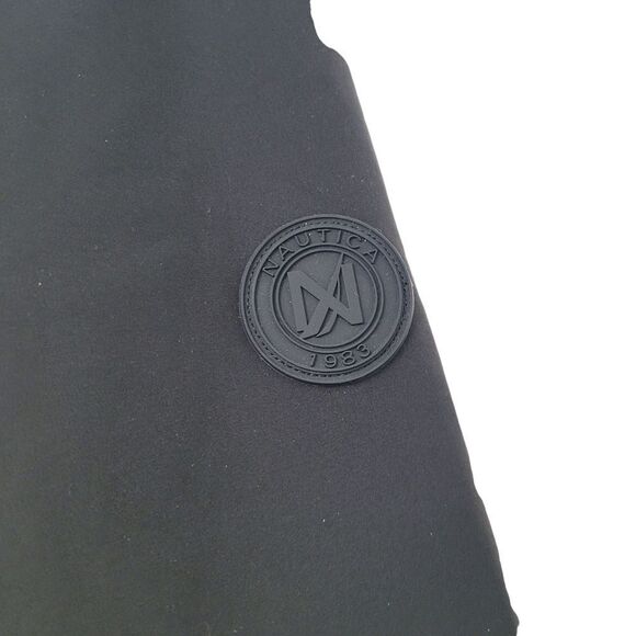 Nautica Black Zip Up Hoodie Jacket Size: M - Picture 2 of 14